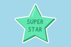 Super Star Message Stickers, Enhancing Communications Product Image 1