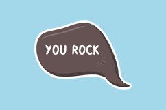 You Rock Message Stickers, Enhancing Communications Product Image 1
