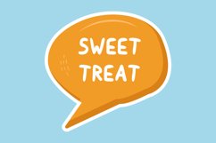 Sweet Treat Message Stickers, Enhancing Communications Product Image 1