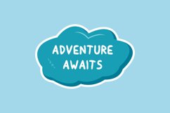 Adventure Awaits Message Stickers, Enhancing Communications Product Image 1