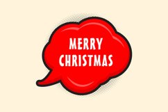 Merry Christmas Message Stickers, Enhancing Communications Product Image 1