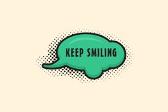 Keep Smiling Message Stickers, Enhancing Communications Product Image 1