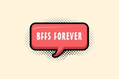 Bffs Forever Message Stickers, Enhancing Communications Product Image 1