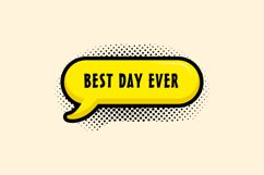 Best Day Ever Message Stickers, Enhancing Communications Product Image 1