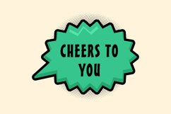 Cheers To You Message Stickers, Enhancing Communications Product Image 1