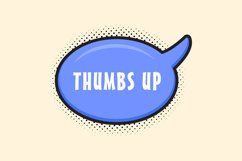Thumbs up Message Stickers, Enhancing Communications Product Image 1