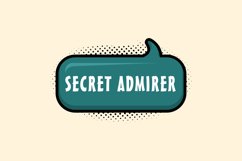 Secret Admirer Message Stickers, Enhancing Communications Product Image 1