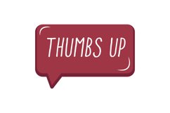 Thumbs Up Message Stickers, Enhancing Communications Product Image 1