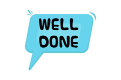 Well Done Message Stickers Enhancing Communications Product Image 1