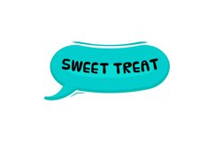 Sweet Treat Message Stickers, Enhancing Communications Product Image 1