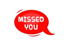 Missed You Message Stickers, Enhancing Communications Product Image 1