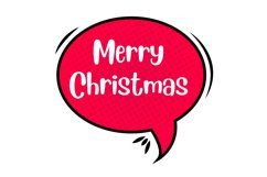 Merry Christmas Message Stickers, Enhancing Communications Product Image 1