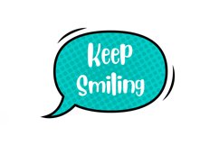 Keep Smiling Message Stickers, Enhancing Communications Product Image 1