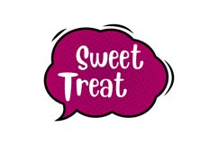 Sweet Treat Message Stickers, Enhancing Communications Product Image 1
