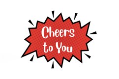 Cheers to You Message Stickers, Enhancing Communications Product Image 1