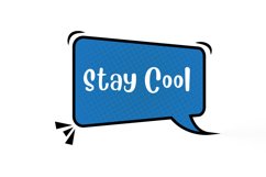 Stay Cool Message Stickers, Enhancing Communications Product Image 1