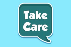 Take Care Message Stickers, Enhancing Communication Product Image 1