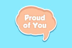 Proud of You Message Stickers, Enhancing Communications Product Image 1
