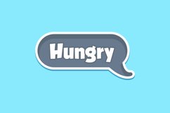 Hungry Message Stickers, Enhancing Communications Product Image 1