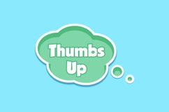 Thumbs Up Message Stickers, Enhancing Communications Product Image 1