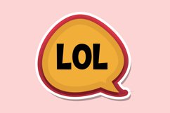 LOL Message Stickers, Enhancing Communications Product Image 1