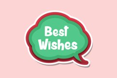 Best Wishes Message Stickers, Enhancing Communications Product Image 1