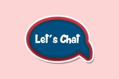 Let's Chat Message Stickers, Enhancing Communications Product Image 1