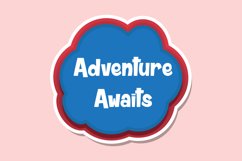 Adventure Awaits Message Stickers, Enhancing Communication Product Image 1