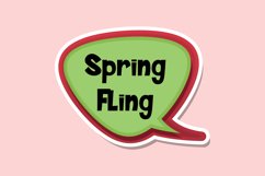 Spring Fling Message Stickers, Enhancing Communications Product Image 1