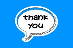 Thank You Message Stickers, Enhancing Communications Product Image 1