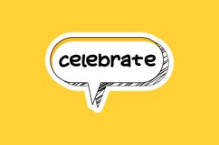 Celebrate Message Stickers, Enhancing Communications Product Image 1