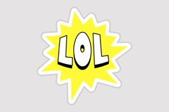 LOL Message Stickers, Enhancing Communications Product Image 1