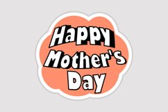 Happy Mother's Day Message Stickers Enhancing Communications Product Image 1