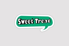 Sweet Treat Message Stickers, Enhancing Communications Product Image 1
