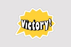 Victory! Message Stickers, Enhancing Communication Product Image 1