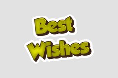 Best Wishes Message Stickers, Enhancing Communications Product Image 1
