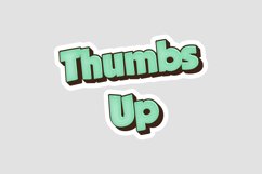 Thumbs Up Message Stickers, Enhancing Communications Product Image 1