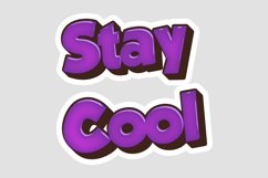 Stay Cool Message Stickers, Enhancing Communications Product Image 1