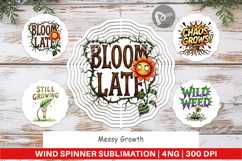 Messy Growth Blooming Wind Spinner Product Image 1