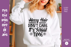 Back to school SVG Design, Back to School svg cut file Product Image 1
