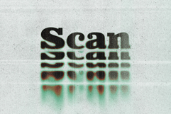Messy Print Text &amp; Logo Effect Product Image 2