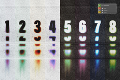Messy Print Text &amp; Logo Effect Product Image 7