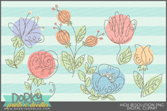 Inspirational Floral Clipart Bundle Product Image 14