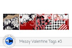 Messy Valentine Tags 3- Set of 20 Product Image 6