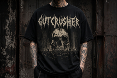 Disgrowl Carnage Brutal Death Metal Font Product Image 3