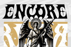 Onemore - Black Metal with Y2K Flair Display Font Product Image 6