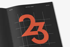 Metara - Modern Geometric Font Product Image 7