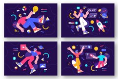 9 Virtual Reality Metaverse Illustration Product Image 2