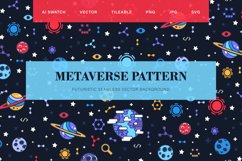 Metaverse Seamless Pattern Product Image 1