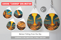 Earring Falling Meteor Product Image 1
